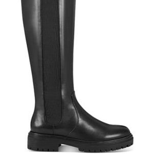 INC Black 💯% leather boots! NWT